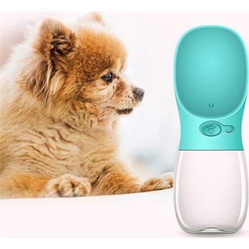 550ML/350ML Portable Pet Dog Water Bottle Outdoor Pet Water Dispenser Feeder Pet Product for Dogs Cats Travel Dog Water Bowl Cup