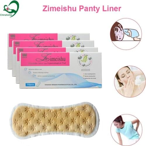 60 Pcs/6 Packs Medicine Vaginal Tampons Gaskets menstrual Sanitary Napkin Feminine Hygiene Panty Liner Female Gynecological Pads