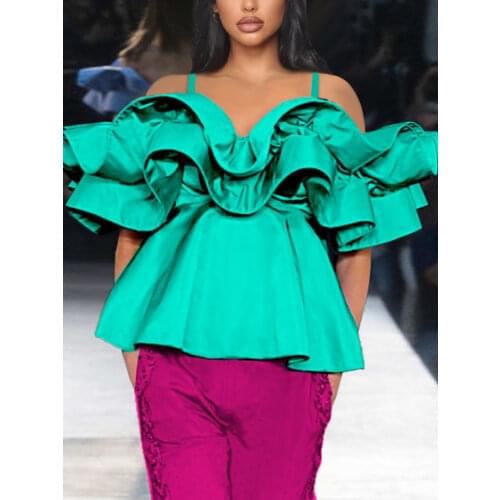 Зеленые блузки AOMEI China At AliExpress