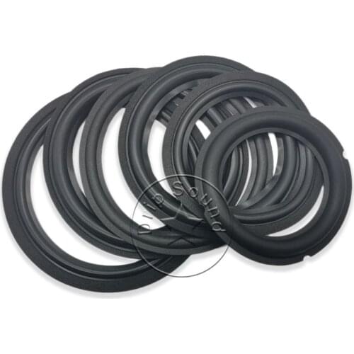 2pcs 6.5"/7.5"/8" inch Speaker Foam Edge Subwoofer Surround Circle Repair Parts