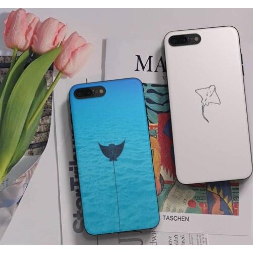 Animal Manta Ray Phone Case Fundas Shell Cover For Samsung A51 A52 A71 A72 A80 A91 A20E A32 A31 A21 A11