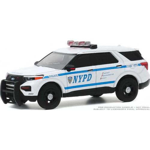 GreenLight 1:64 2020 Ford Interceptor Utility boutique alloy car toys for children kids toys Model original box