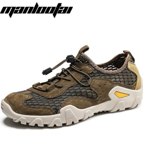 MANLOOTAI Mens Breathable Sneakers