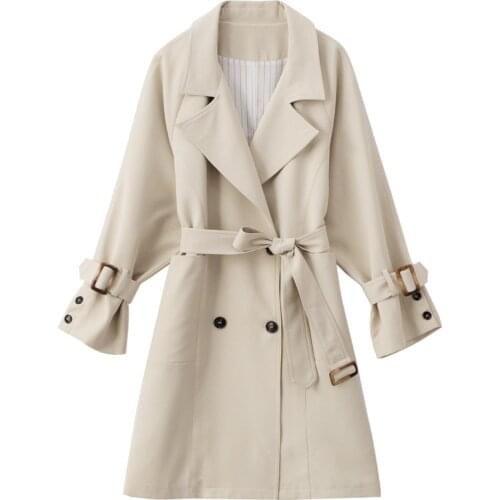 MLUOLANC Women's Classic Trench Coats