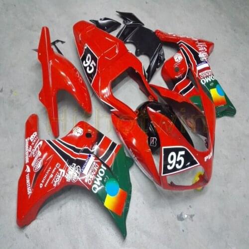 Motorcycle fairing Full fairing kits for SV 650 1000 S 03-11 SV650 2003 2004 2005 2006 2007 2008 2009 2010 2011 Screws red