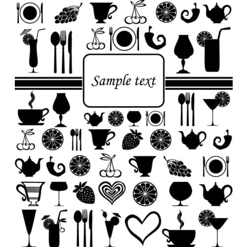 New Drinkware cup Fruit frames metal steel cut dies DIY Scrapbook Album Paper Card Cutting Dies Stencil for card Crafts