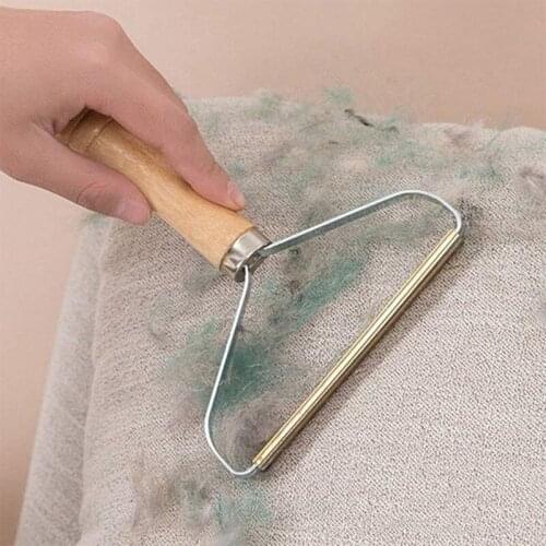 Portable Pet Hair Remover Fuzz Fabric Shaver Brush Manual Lint Roller Sofa Clothes Cleaning Lint Fabric Shaver Brush Fur Remover