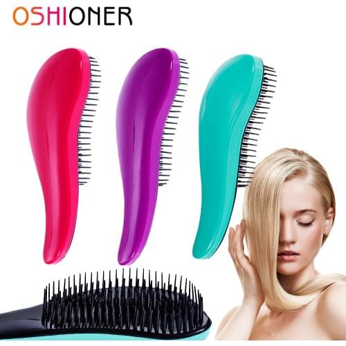 Magic Handle Hair Comb Salon Styling Hair Brush Detangling Combs Hair Styling Tool Anti-static Massage Comb Beauty Tools