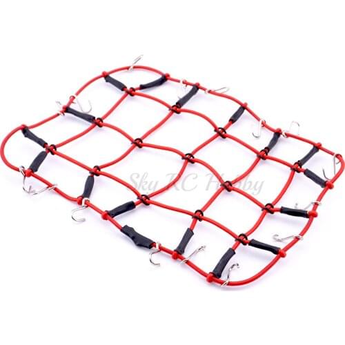 RC Car 1:10 Parts Accessories Elastic Luggage Net for Axial SCX10 90046 Tamiya CC01 RC4WD D90 D110 Traxxas TRX-4 Rock Crawler