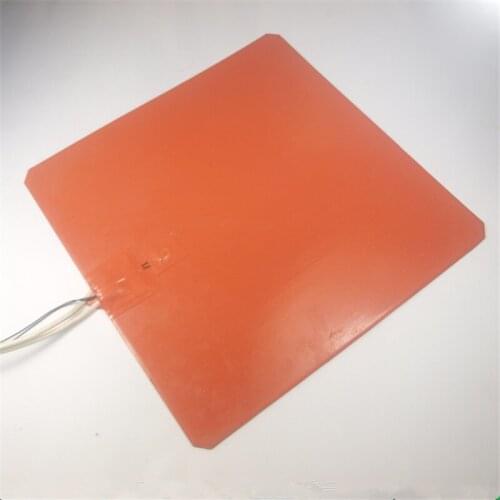 Reprap TAZ 5/TAZ 4 LulzBot TAZ 3D printer 24v Silicone Heater 360W 24V smooth silicone heater for heated bed buildplate