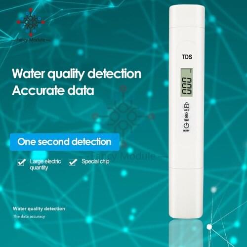 TDS-M1S Water Quality Tester Analyzer Portable TDS Meter Pen with LED Display 0-9999ppm