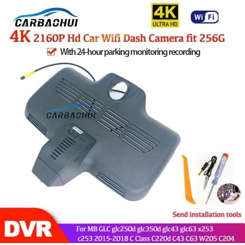 Full HD Car Dvr Dash Cam For Mercedes Benz GLC glc250d glc43 glc63 glc350d x253 c253 2015-2018 C Class C220d C43 C63 C204 W205