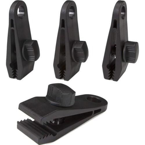 1/5PCS Tent Canopy Tent Clip Outdoor Wind Rope Clamps Awning Reusable Tarpaulin Buckle Mountaineering Camping Accessories