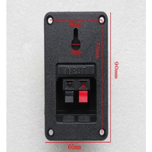 20pcs/lot Two speaker junction box cable box connector wall hanging hole wall mount