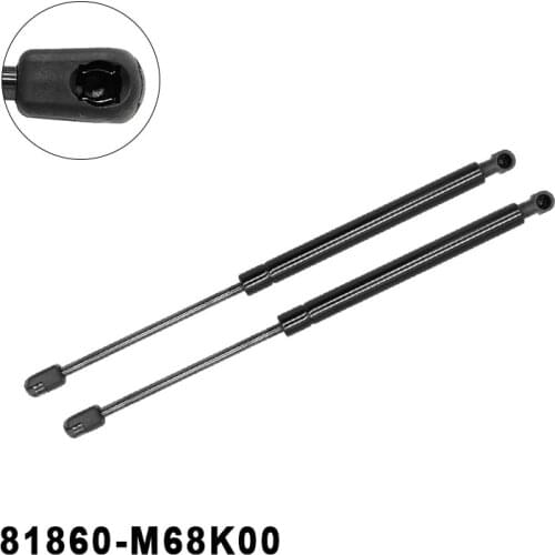 2pcs New 81860-M68K00 For Suzuki Alto HA25 HA35 2009-2016 Rear Tailgate Trunk Lift Supports Boot Struts Shock Prop Rod