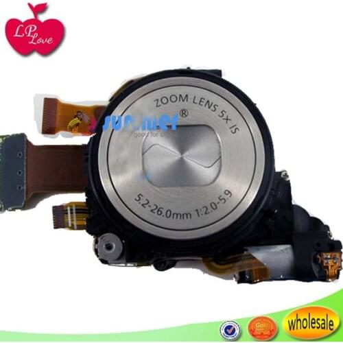 95% new! silver S100 lens with ccd for canon S100 LENS S100V lens PC1675 zoom camera repair part free shipping