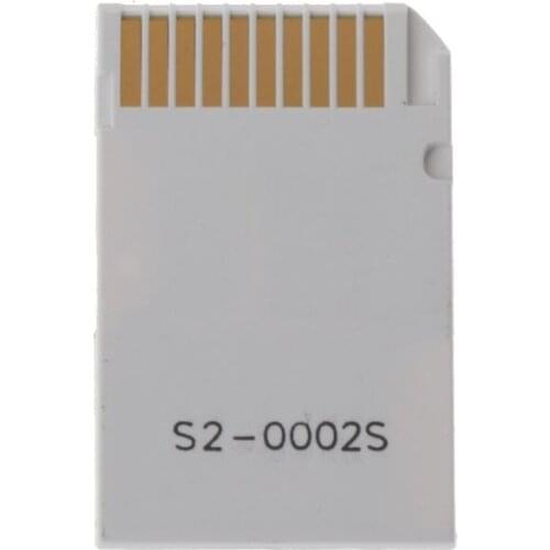 Memory Card Adapter SDHC Cards Adapter Micro SD/TF to MS PRO Duo for PSP Card P9YA