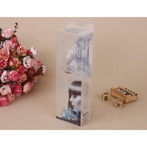 Free delivery Factory Custom PP/PET/PVC Clear Folding Box for Gift Auto Lock Bottom Clear PET Food Safe Box ---PX20236