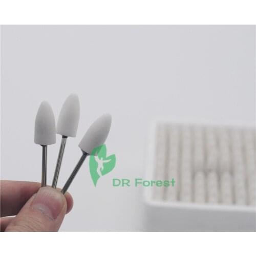 Dentist Product Gravel thick Mounted Point Burs Polisher 2.35mm Assorte 100Pcs
