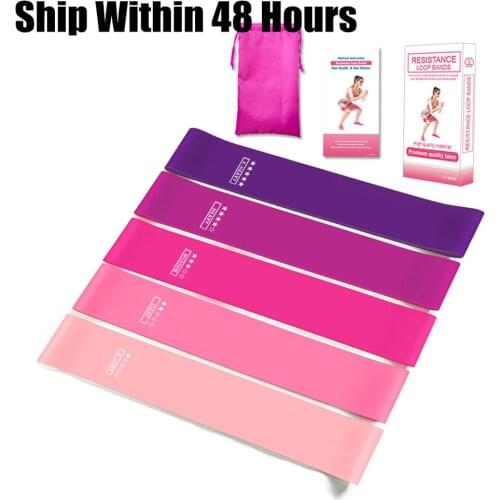 Cross fit Yoga Resistance Bands 5 Level Rubber Training Pull Rope For Sports Pilates Expander Fitness Gum Gym Workout Equipment