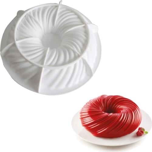 Wool Ball Shaped Mousse Mold Silicone Round Cake Mold Tray Dessert Chocolate Jelly Fondant Molds Cake Decorating Baking Tools