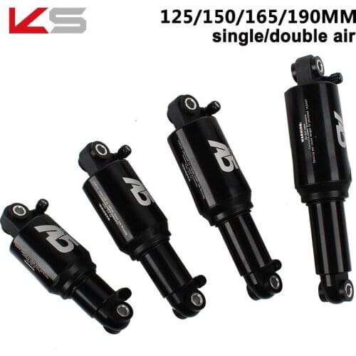 Kindshock A5 Dual Solo Air Rear Shock KS A5 RE Double Single Air Chamber Pressure Mountain Rear Shock Absorber 125 150 165 190mm