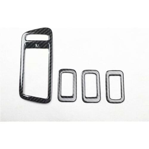 Car Window Lift Switch Button Panel Cover Decoration Trim Sticker ABS Fit for VW GOLF 7 2014-2020