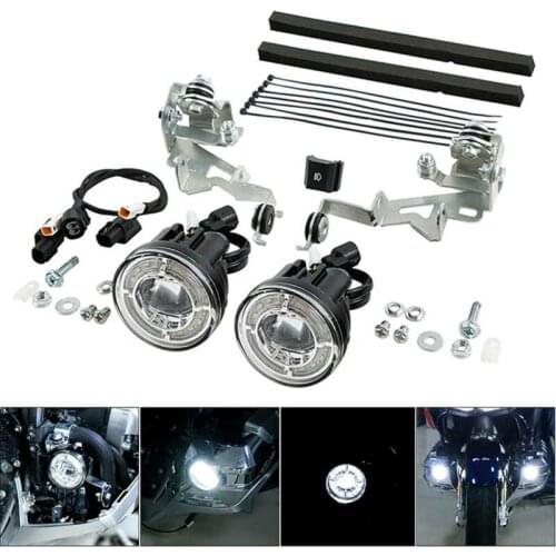 Motorcycle Left/Right LED Foglights Kit For Honda Goldwing GL1800 GL 1800 2018-2020 2019