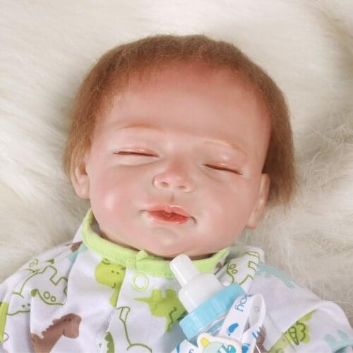 Custom Reborn Baby Doll Model Baby Vinyl Cloth Body All Soft Toy Doll Genuine