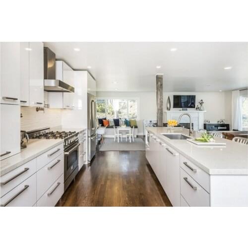 2017 Hot sales modular kitchen cabinet snew kitchen furnitures manufacturers high gloss lacquer modular kitchen cupboard