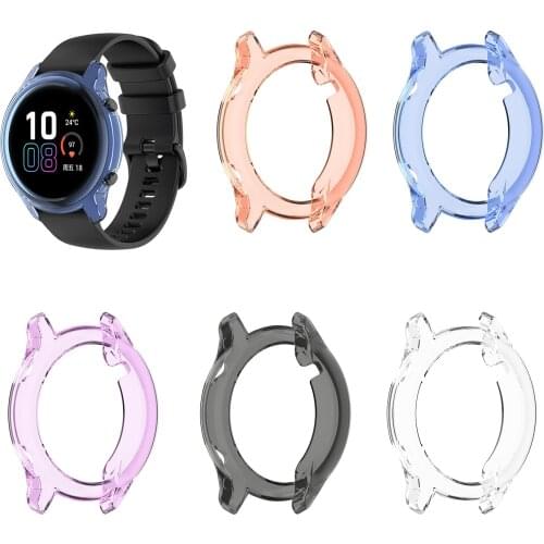 TPU Soft Case Shell Edge Frame Glass Screen Protector For Huawei Honor Magic Watch 2 42mm magic2 46mm Protective Bumper Cover