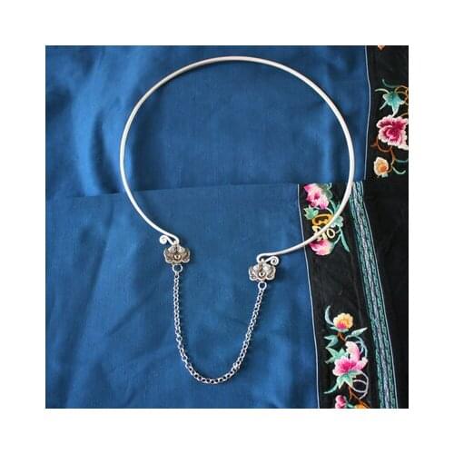 Original design Miaoyin double fish chain necklace lanyard with all kinds of national retro style womens 2019 new collarbone ch