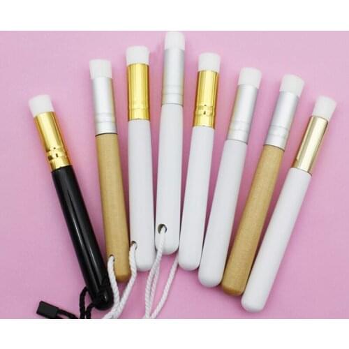 50pcs Beauty Skin Care Wash Face Eyelash Cleaning Brush Exfoliating Nose Clean Blackhead Removal Brush Tool Beauty Makeup Tools