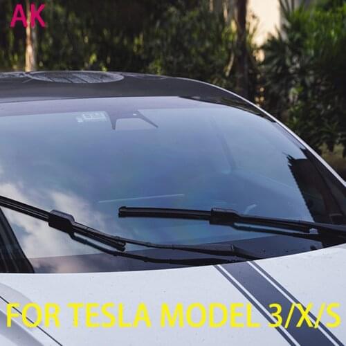Car Window Windscreen Wiper Blades For Tesla Model 3/S/X Front Windshield Wiper 2020 exteriors accessories