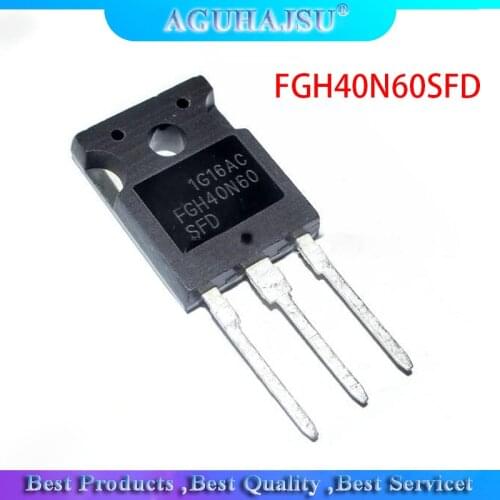 10pcs FGH40N60SFD FGH40N60 TO3P 40N60 600V 40A IGBT transistor