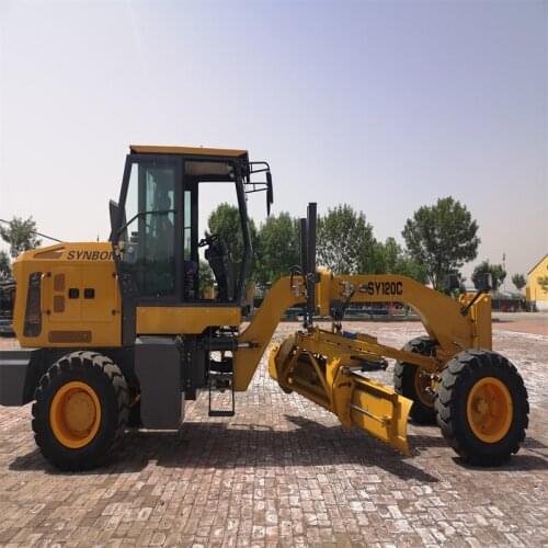 SY120C High Efficiency Mini Road Motor Grader New Construction Equipment