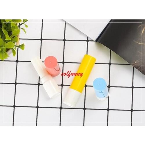 1000pcs/lot Lipstick Tube Lip Balm Containers Empty Cosmetic Containers Lotion Container Glue Stick Clear Travel Bottle