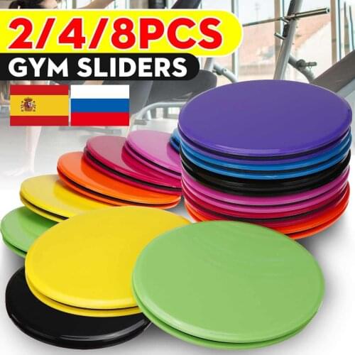 2Pcs/set Professional Gliding Discs Yoga Slider Fitness Disc Exercise Sliding Plate Pilates workout Abdominal Training Equipment