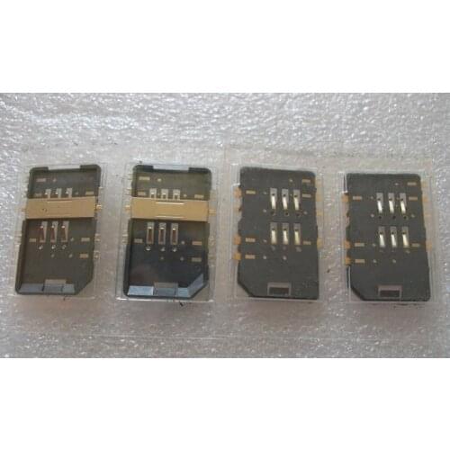 2pcs/lot, brand new for Philips V8526 F511 X623 X5500 SIM card reader connector socket slot module, HK post free ship