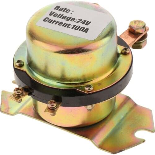 24V Car Auto Vehicle MotorBoat Battery Electromagnetic Disconnect Switch