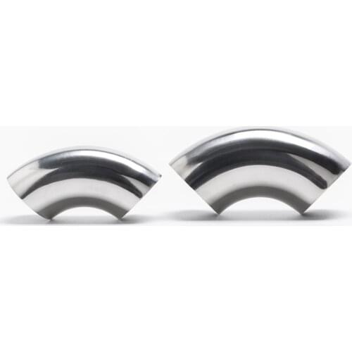 25mm 1" OD Stainless Steel 304 Elbow 90 Degree Sanitary Butt Welding Elbow Pipe Connection Fittings Food grade For Homebrew