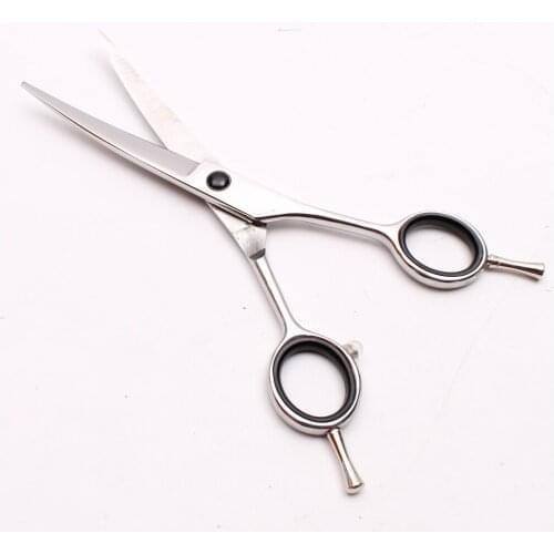 8 inch 21cm JP 440C Customized Logo Professional Pets Dogs Cats Hair Shears Grooming Curved Cutting Scissors Salon Style Tools