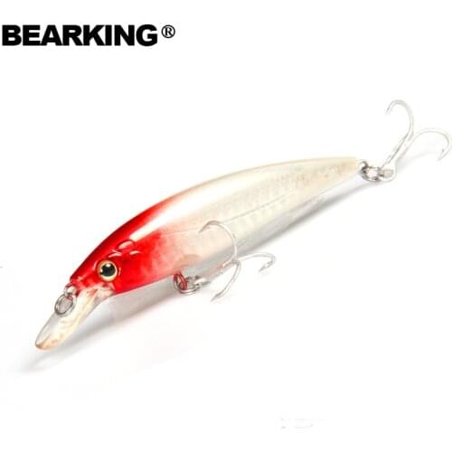 Bearking brand M03B 2017 Fishing Lure 1PC Minnow 90mm 9g Depth Wobbling Minnow Lure Plastic Hard Bait Fishing Wobblers