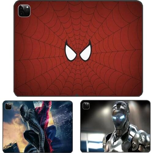 Love Spider-Man Iron Man Captain America iPad Case For i Pad 10.2 Case Hunter X Hunter Soft Silicone Back Funda Protective Cover