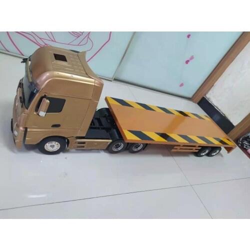 CNC Alloy 2 Axis Trailer Metal Wheel Hub for 1/12 1/14 LESU TAMIYA HUINA RC Hydraulic Dumper Loader Excavator Tank Truck Parts