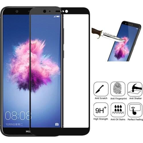 For Huawei P Smart/Enjoy 7s Full Cover Tempered Glass Screen Protector Explosion-proof Anti Scratch Thin Soft Front Guard Films