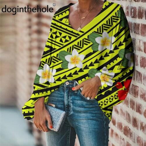 Doginthehole Womens Chiffon Blouses
