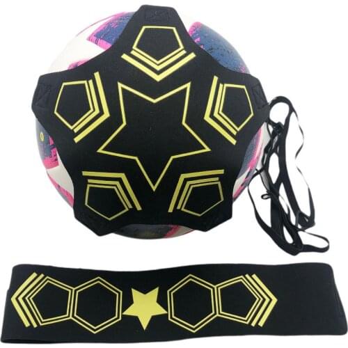 Soccer Ball Juggle Bags Children Auxiliary Circling Belt Kids Football Training Equipment Kick Solo Soccer Trainer Football Kick