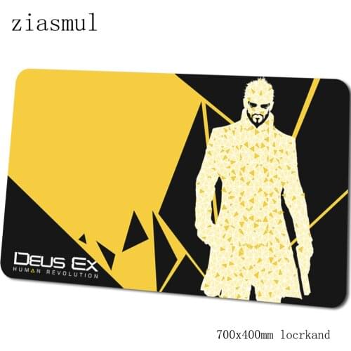 Deus Ex 700x400x3mm gaming mouse pad best gamer mat Colourful computer desk padmouse keyboard Christmas gifts large play mats