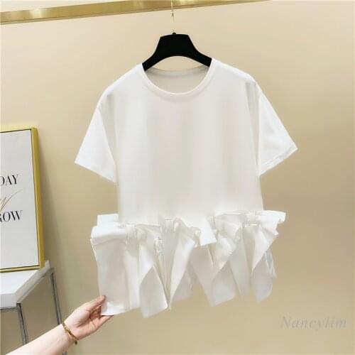 Женские хлопковые футболки NANCYLIM China At AliExpress